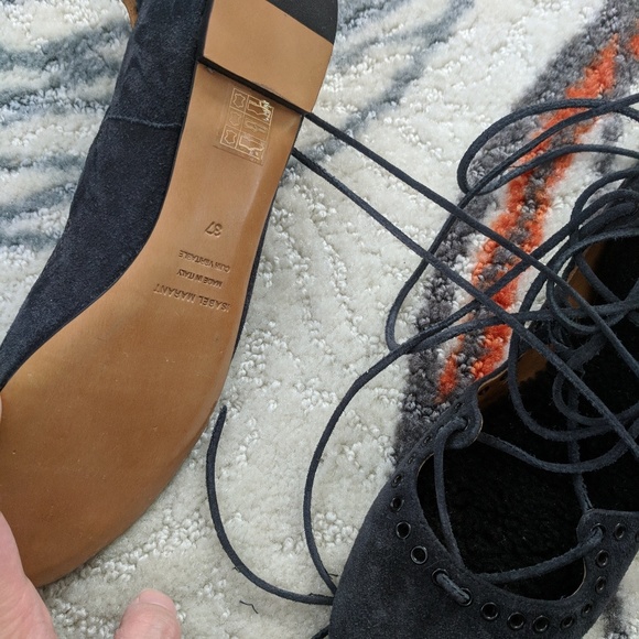 Isabel marant lace up flats size 37 - Picture 4 of 6